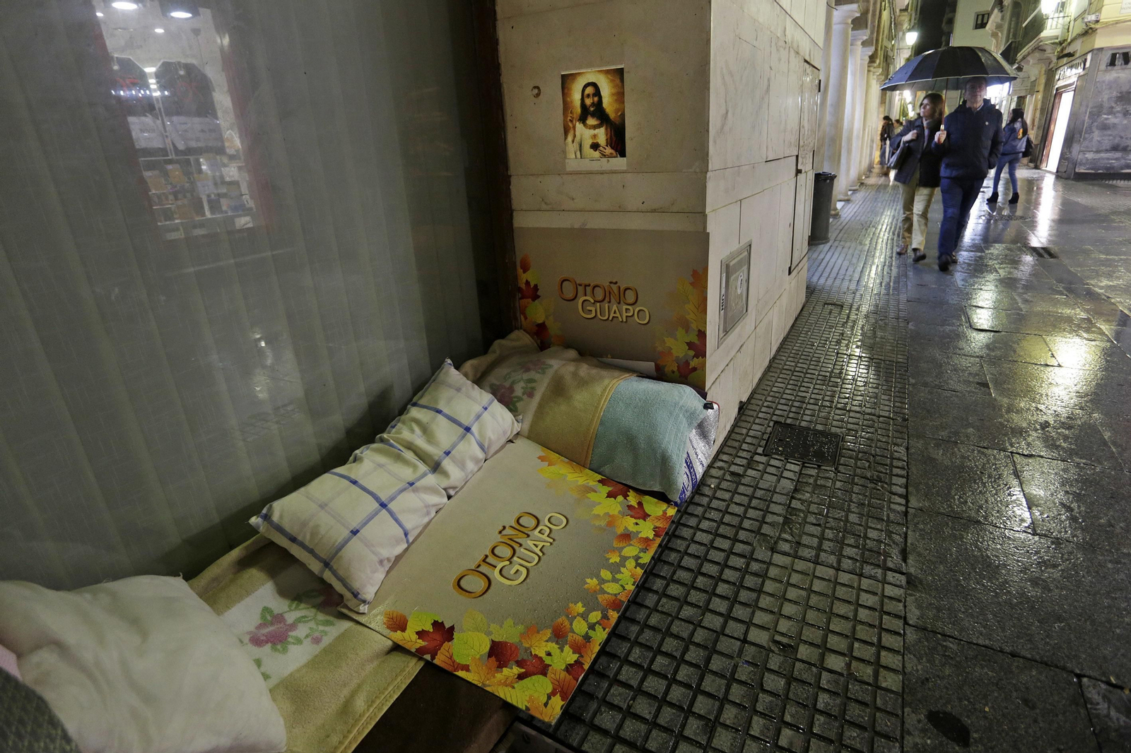 Reportaje gráfico sobre los sin techo