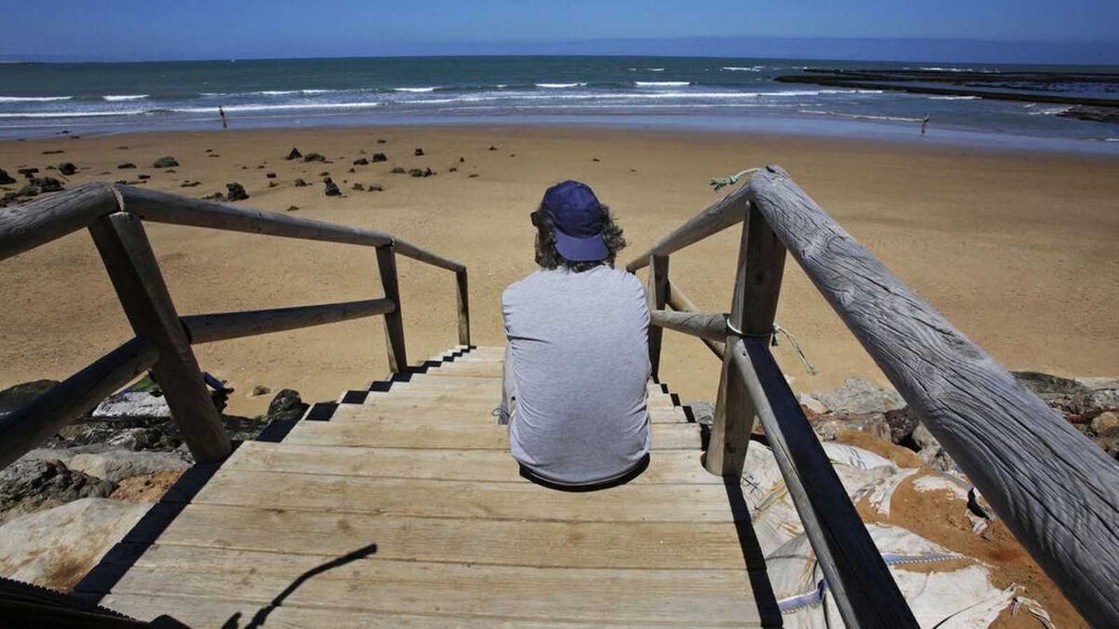 Vista desde la playa de Montijo en Chipiona, en una imagen de archivo.