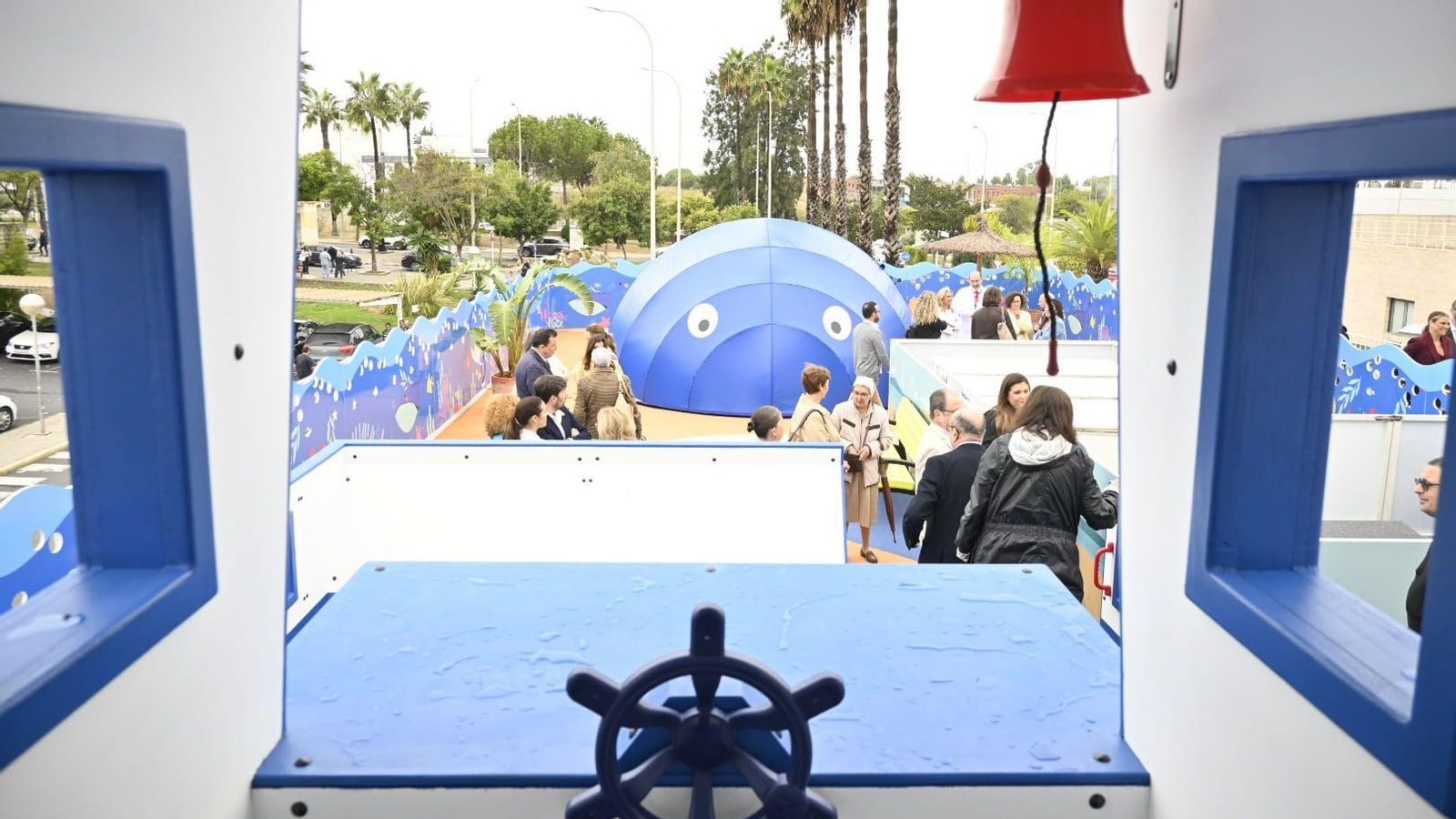 Detalles del Patio del Amor.