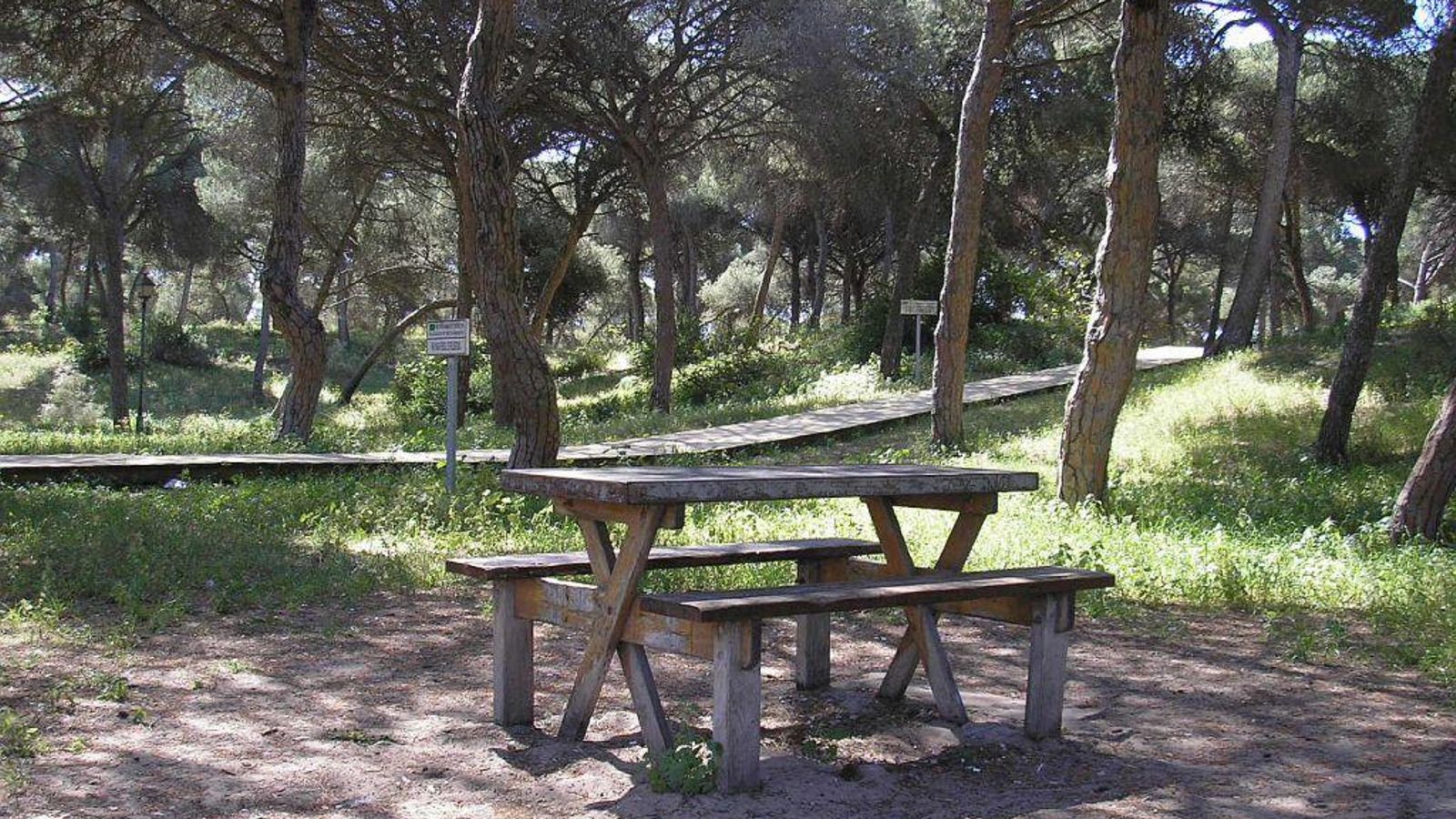 En el sendero encontrarás zonas de descanso