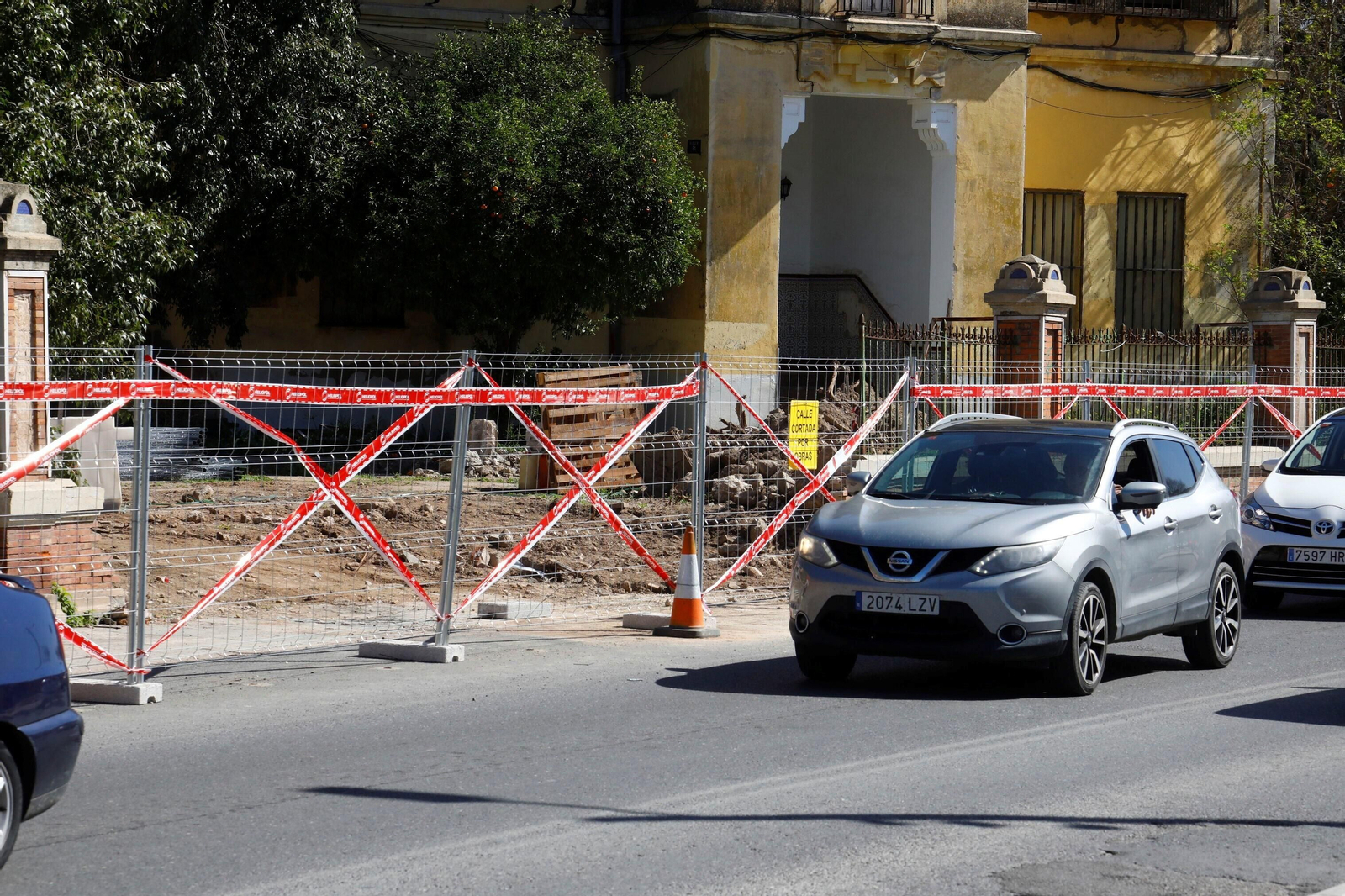 El comienzo de las obras de la segunda fase de la ronda del Marrubial de Córdoba, en imágenes