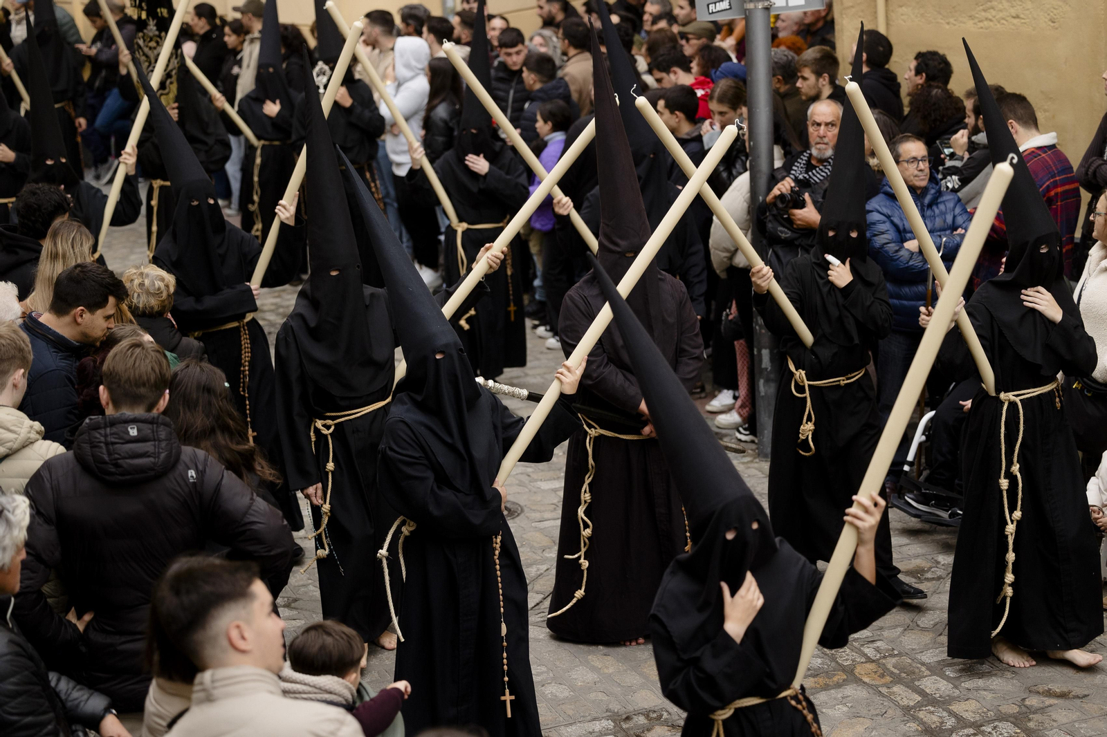Las imágenes de la cofradía del Caminito este Miércoles Santo en la Semana Santa de Cádiz de 2024