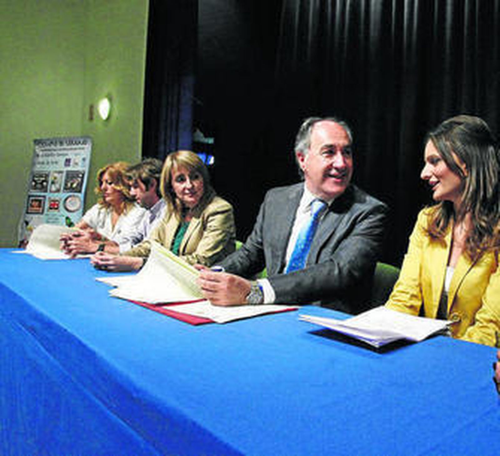 Imagen de la presentación ayer del campus de verano.
