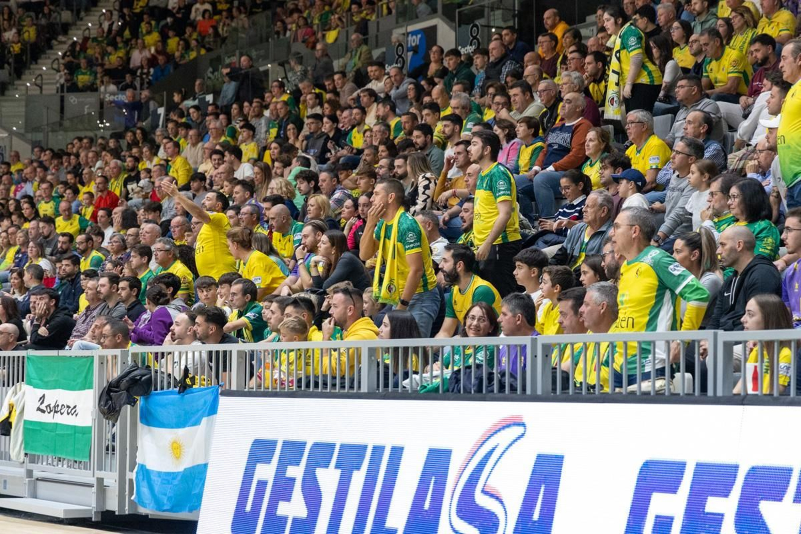 La goleada del Jaén Paraíso Interior FS ante el Viña Albali Valdepeñas, en imágenes