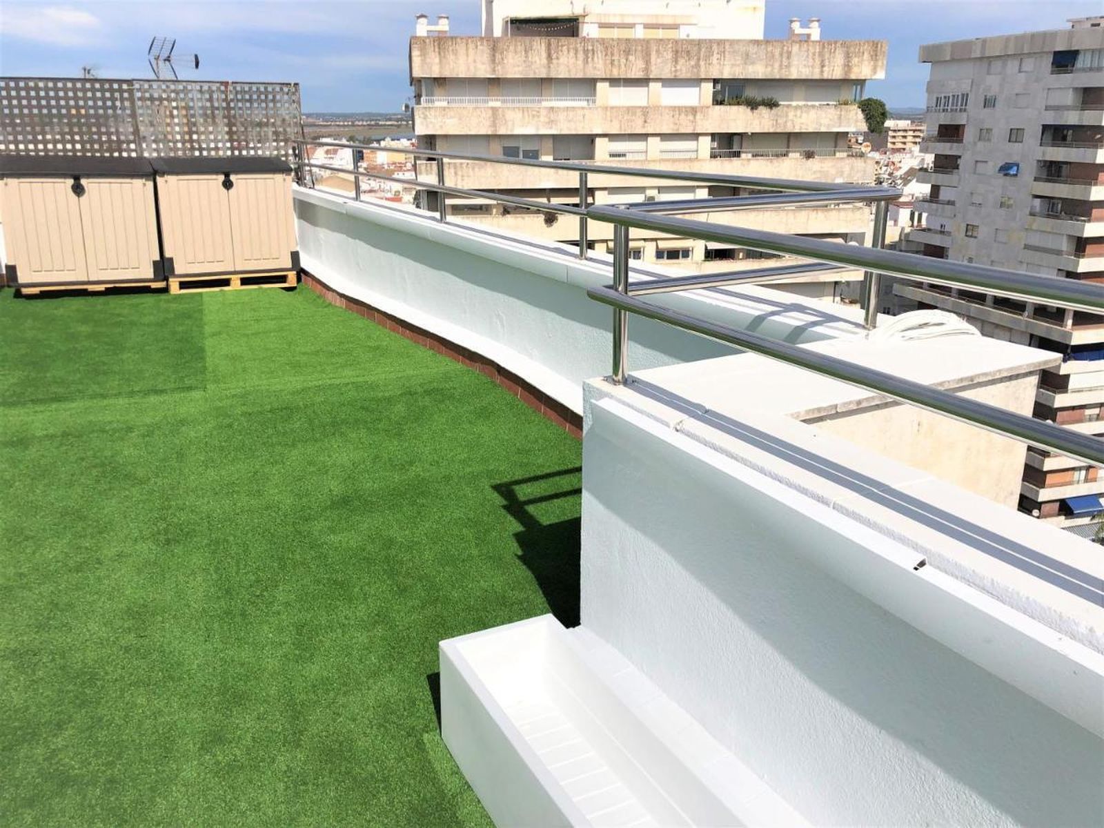 Este ático en pleno centro de Huelva tiene las mejores vistas de toda la ciudad