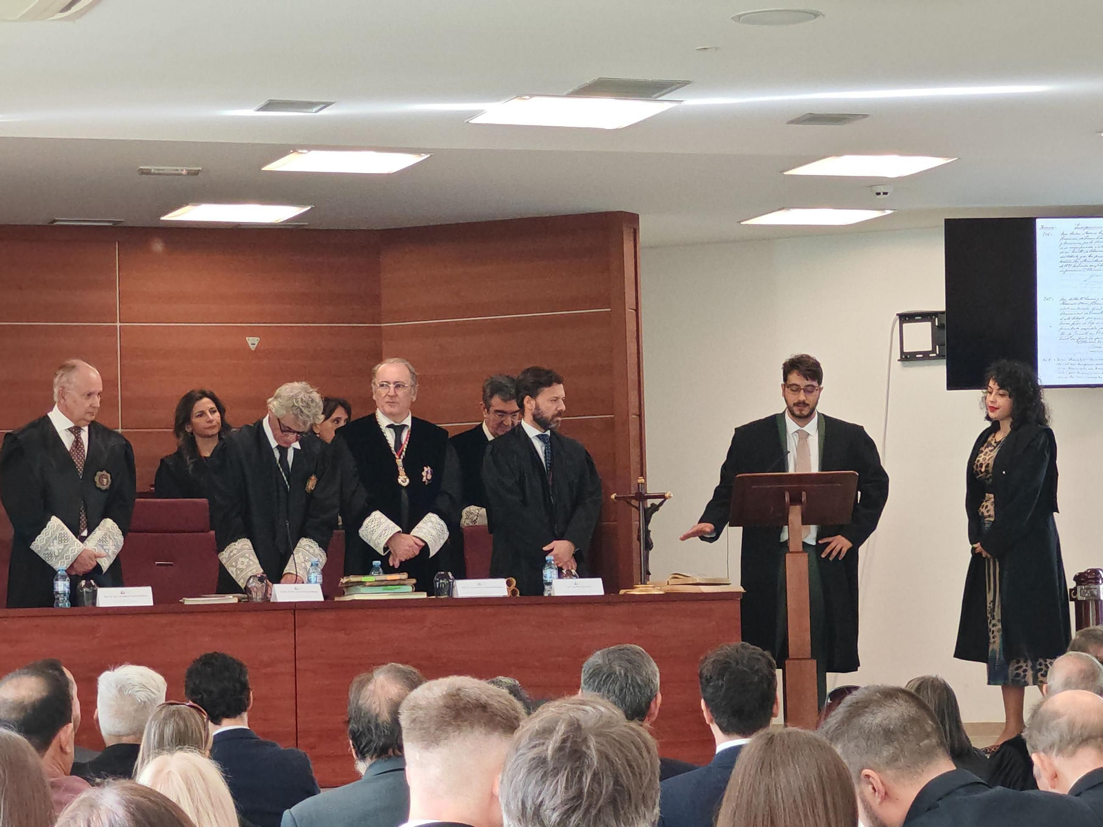 Actos del Colegio de Abogados por Santa Teresa.