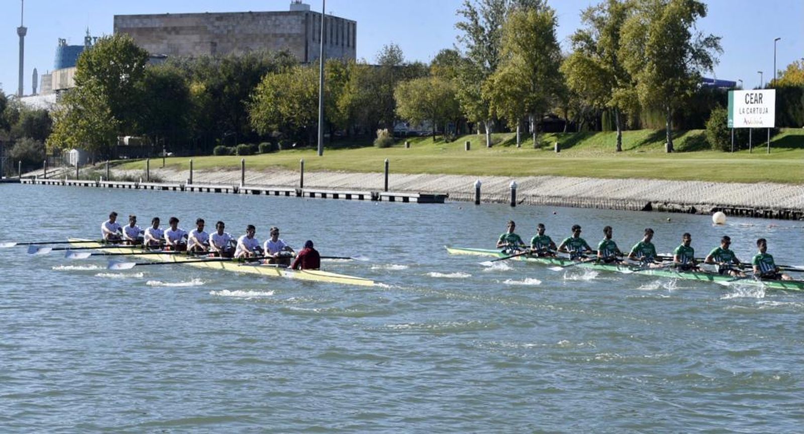 Las imágenes de la Regata Sevilla-Betis