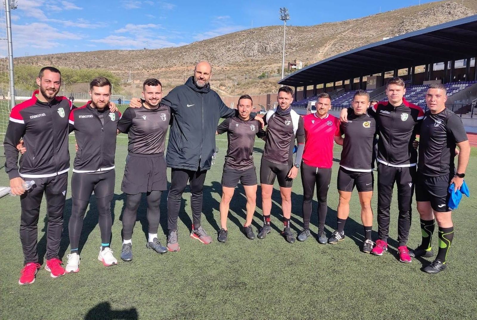 Representación del colectivo arbitral almeriense