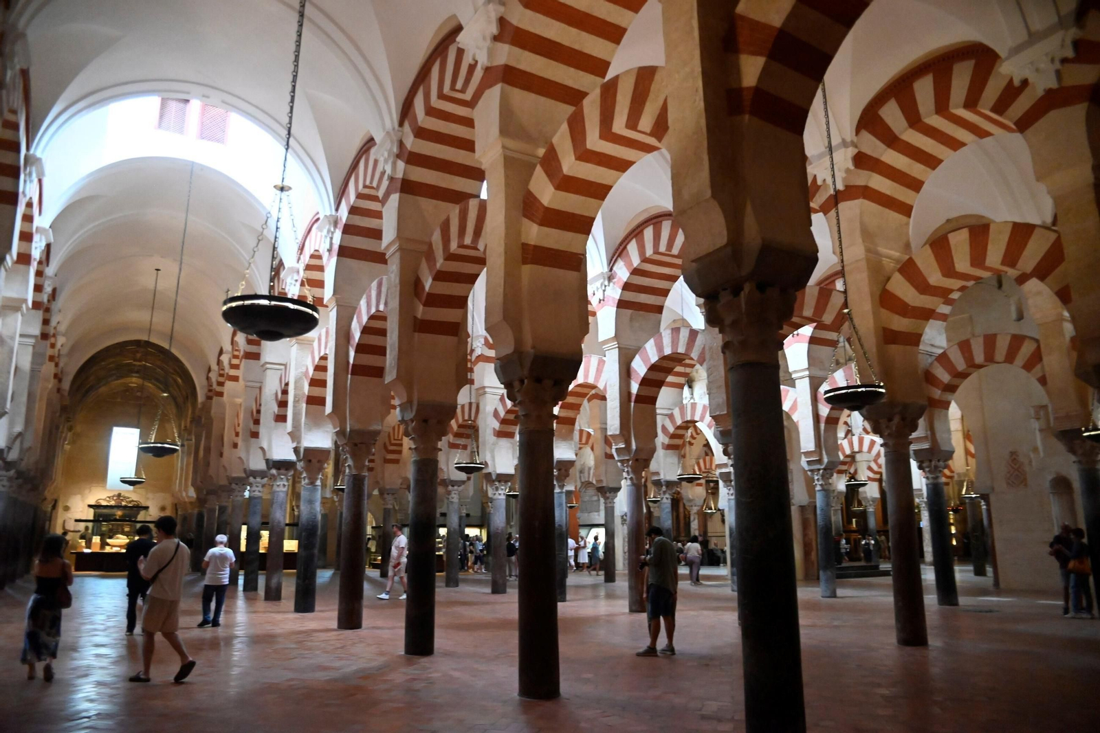 Interior de la Mezquita.