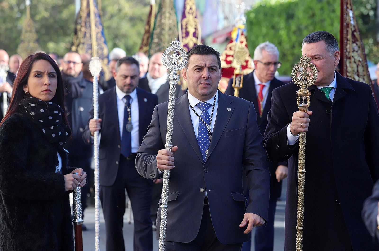 Imágenes de la procesión de San Sebastián en Huelva