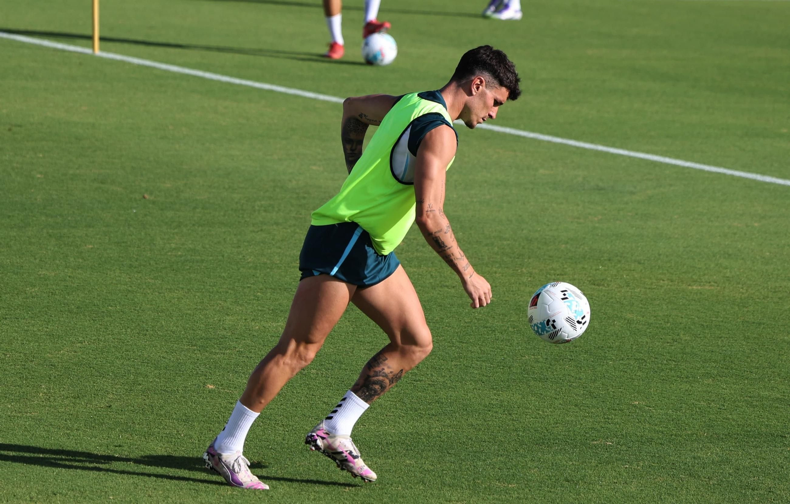 El Málaga CF se muda a la Ciudad Deportiva sin Eneko Jauregi