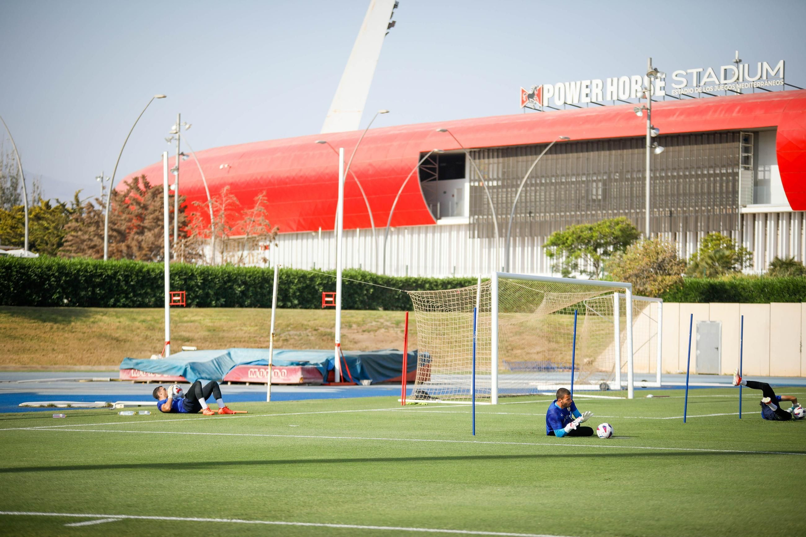 Primer entrenamiento pretemporada del Almería, en imágenes