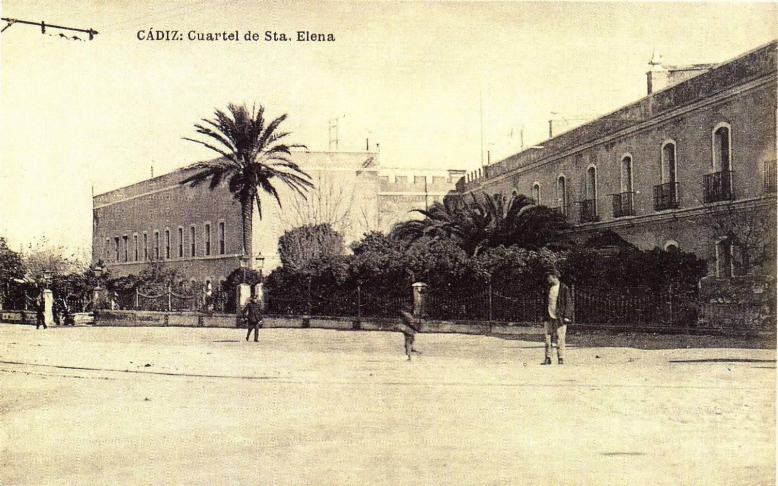 Cuartel de Santa Elena en 1923