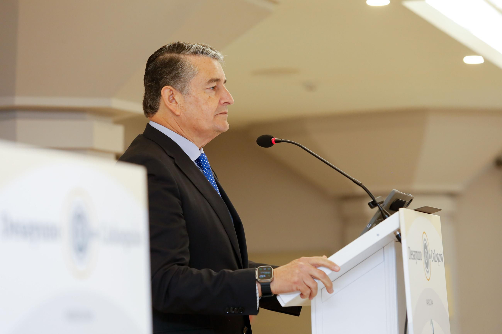 Las fotos del desayuno coloquio de Europa Sur y el Propeller Club de Algeciras con Antonio Sanz