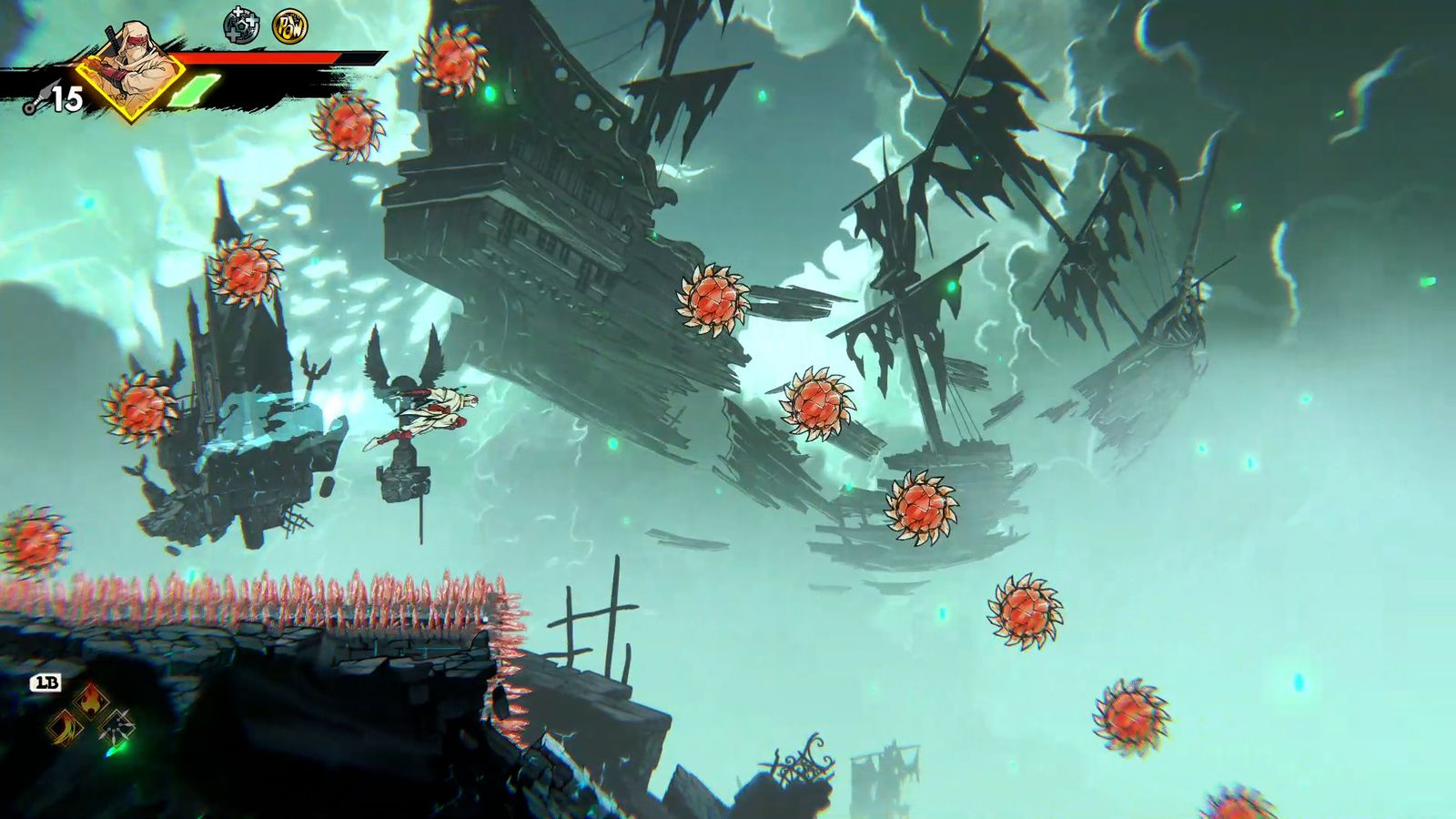 Las zonas de plataformas son una constante en el título.