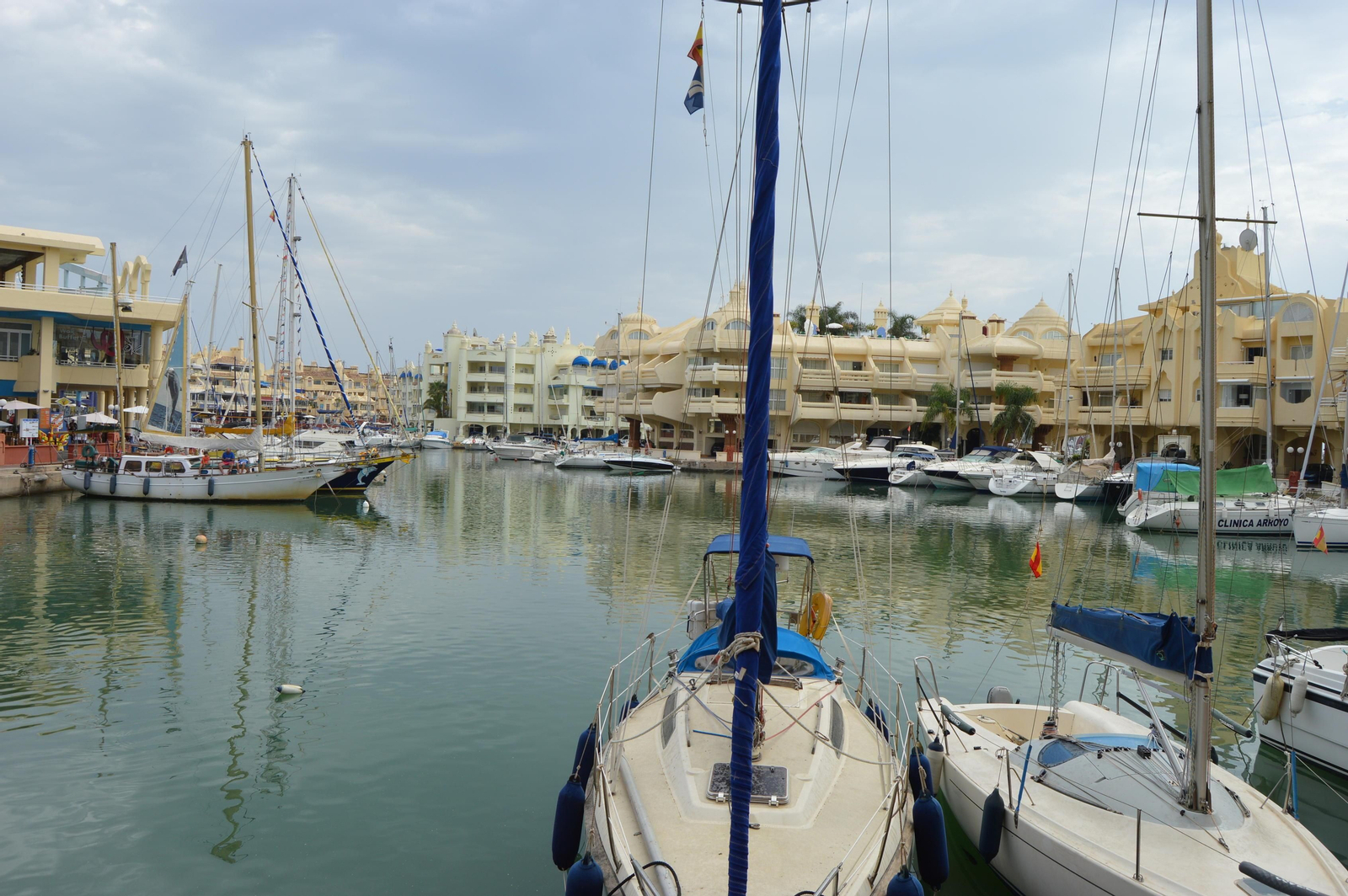 Vista del Puerto Deportivo de Benalmádena. Vista del Puerto Deportivo de Benalmádena.