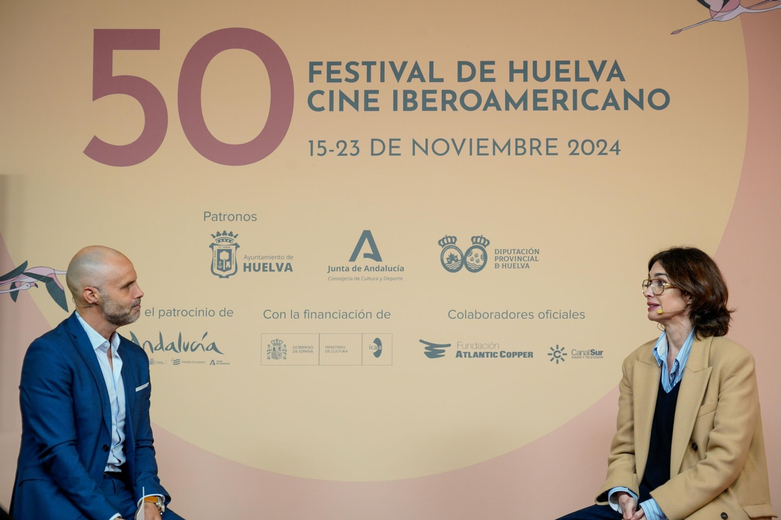 Imágenes de Paz Vega, ganadora del Premio Luz de la 50 edición del Festival de Cine Iberoamericano