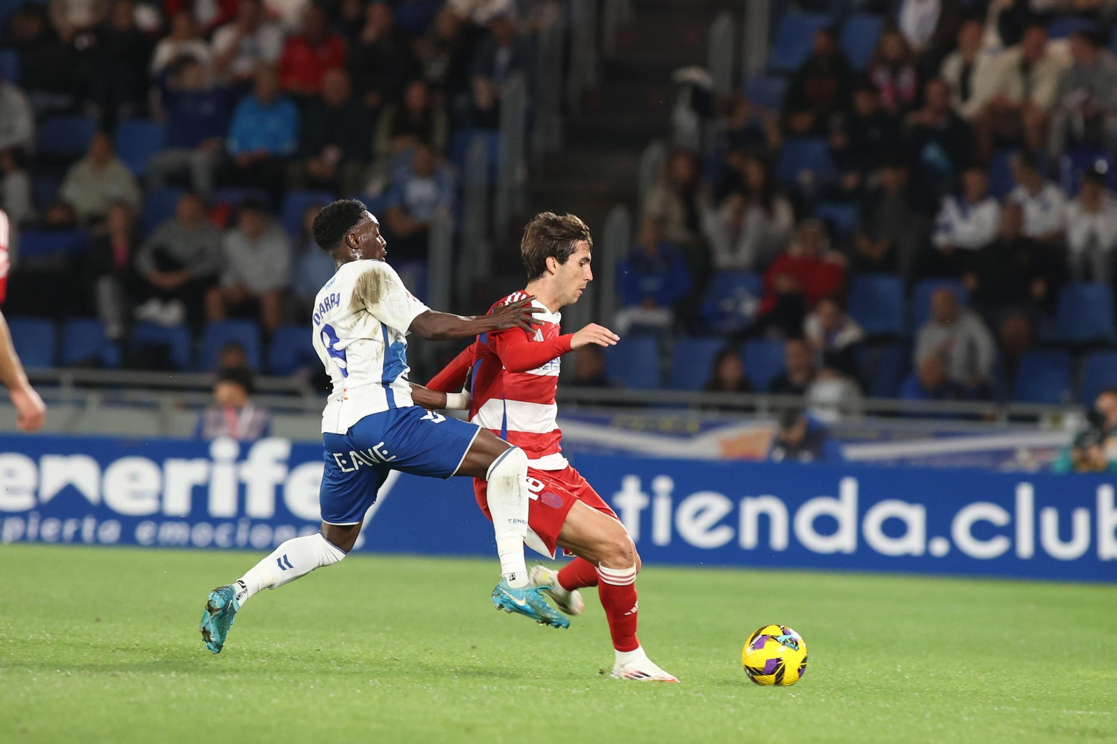 Manu Lama en el partido en Tenerife la pasada temporada. Manu Lama en el partido en Tenerife la pasada temporada.