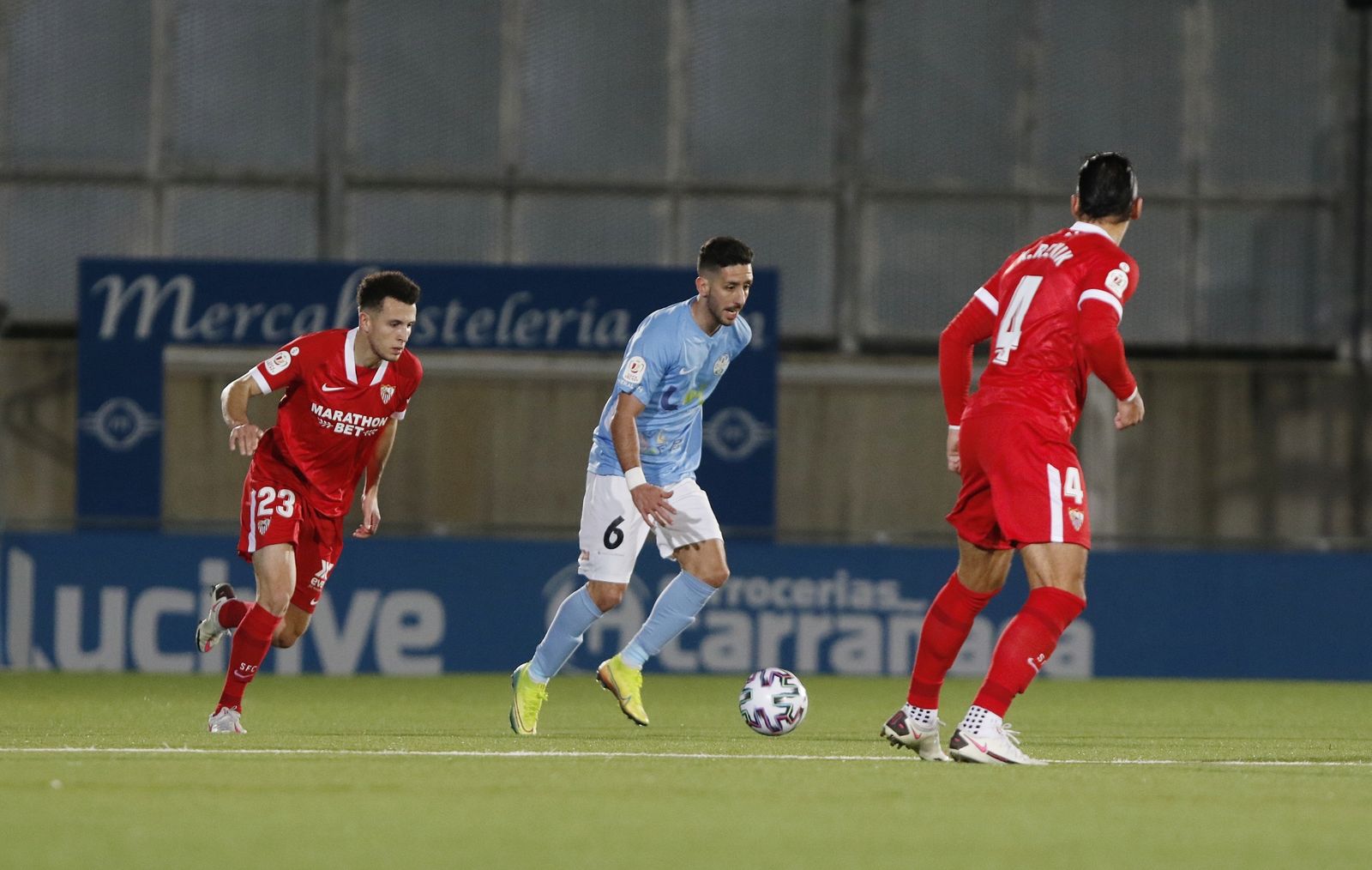 Las mejores imágenes del Ciudad de Lucena-Sevilla FC