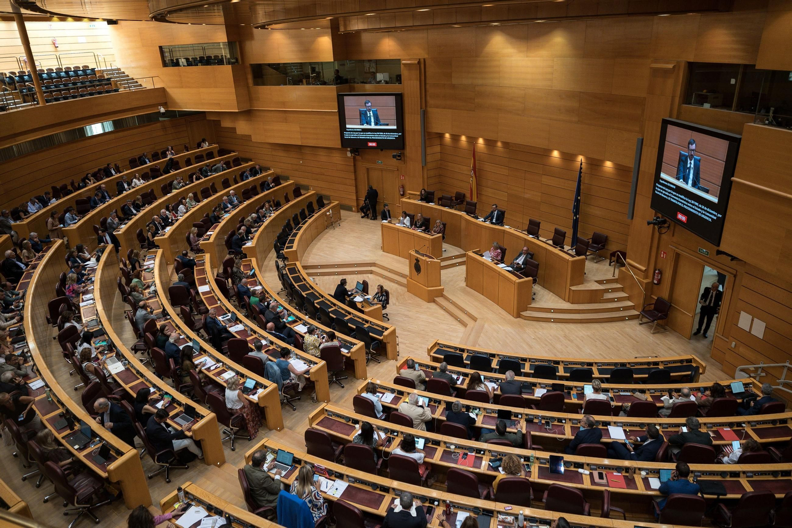 Imagen del Senado este jueves