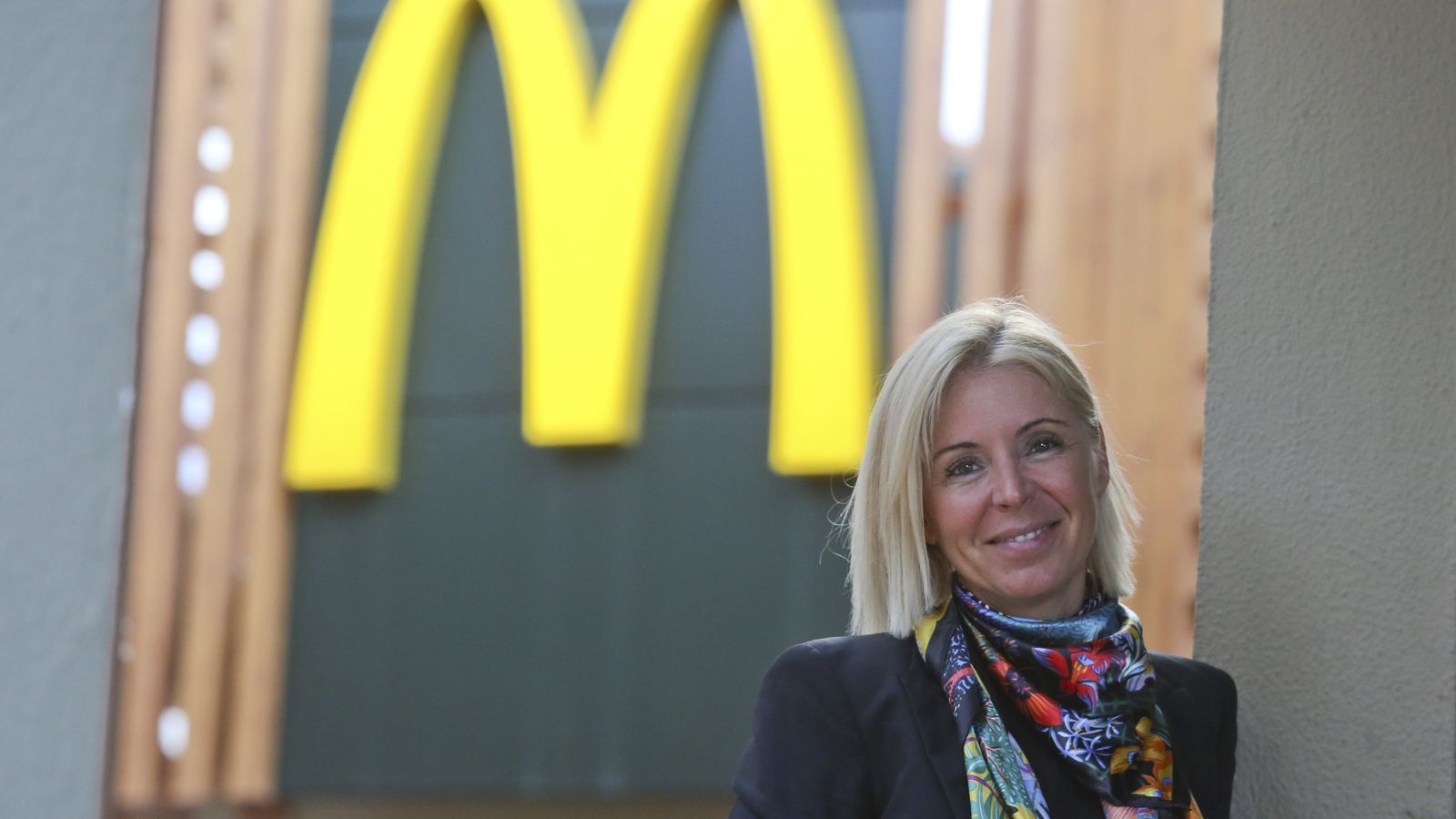 La directora de Operaciones y Tecnología de McDonald´s en España posa para este diario