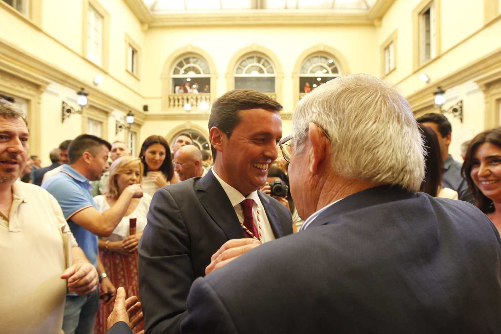 Pleno investidura Presidente Diputación de Almería. Javier Aureliano García