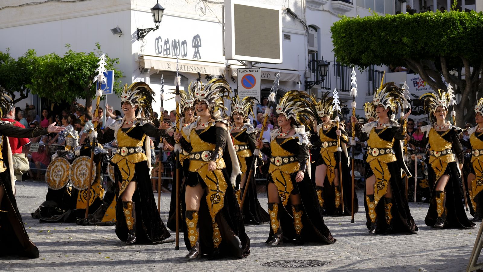 Imágenes del desfile de Moros y Cristianos de Mojácar