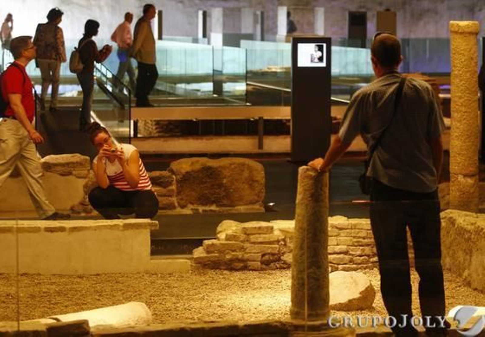 El conjunto arqueológico abre sus puertas sin el Tesoro del Carambolo.  Foto: B.Vargas