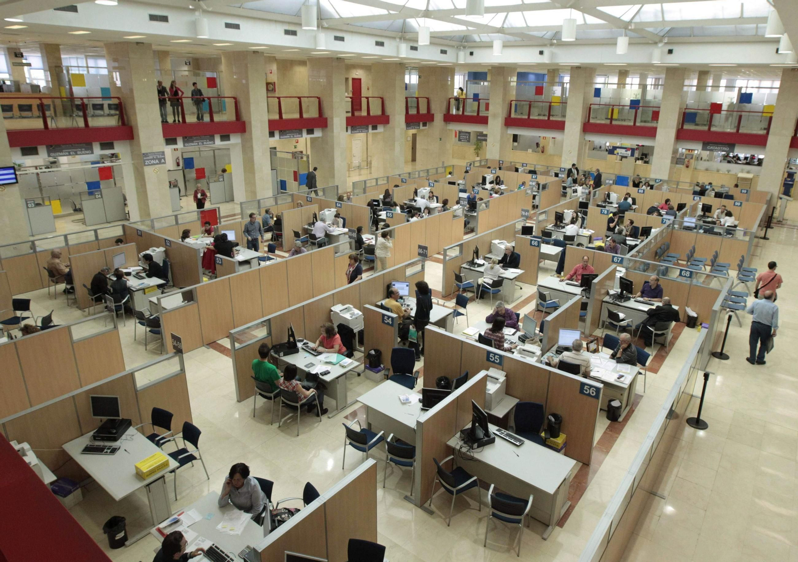 Delegación de Hacienda.