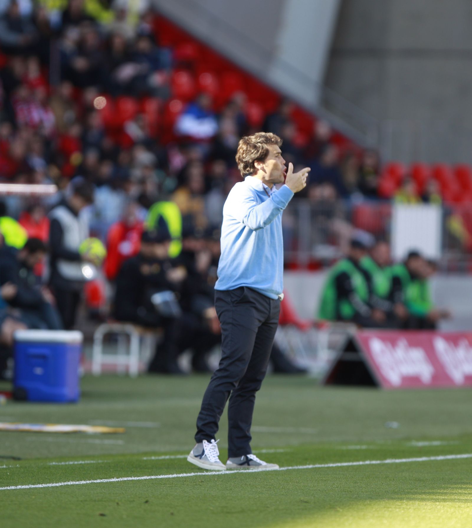 Imágenes de la derrota de la U.D. Almería ante el Villarreal por 0 a 2