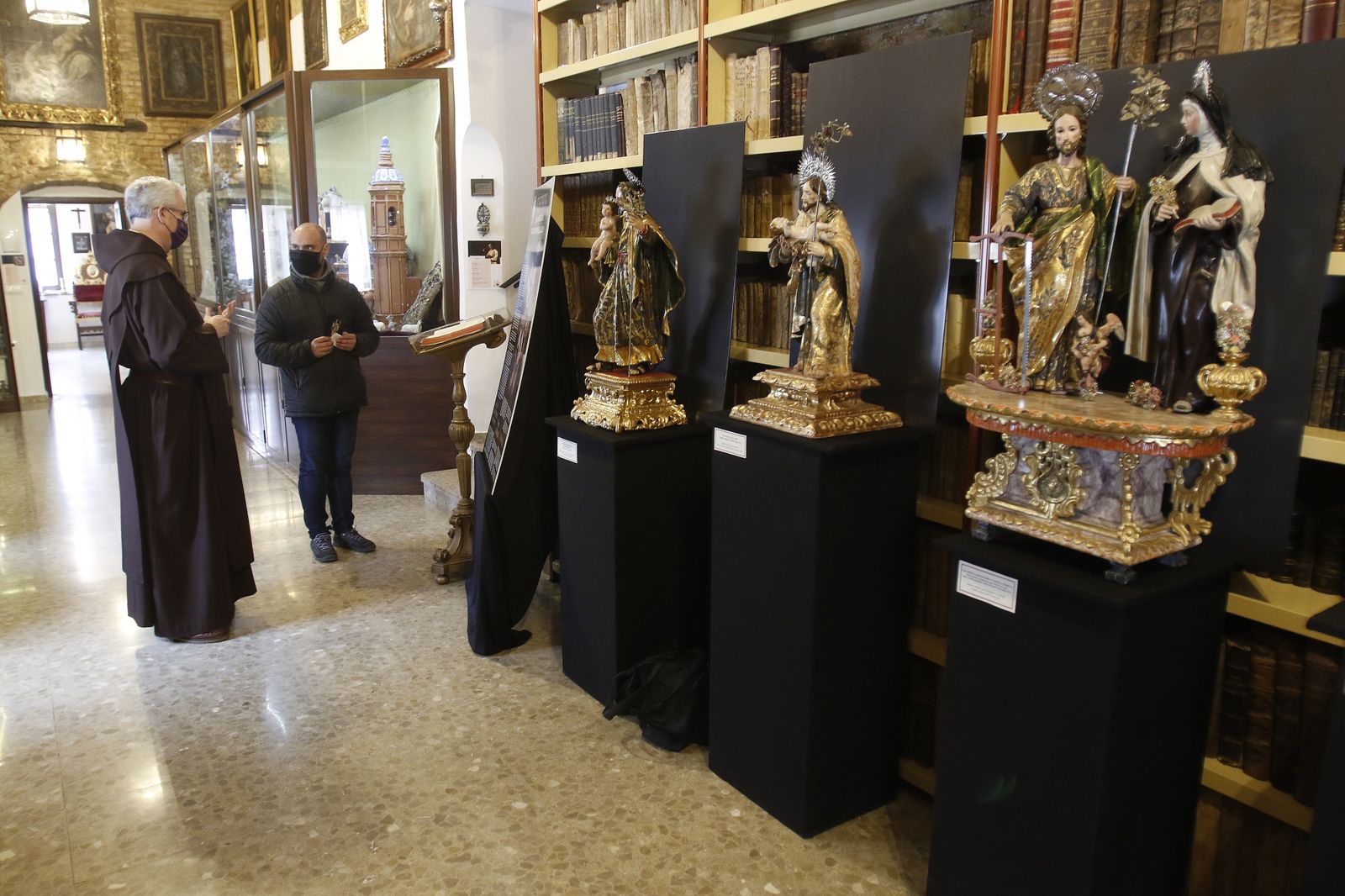Exposición de San José en el Santo Angel