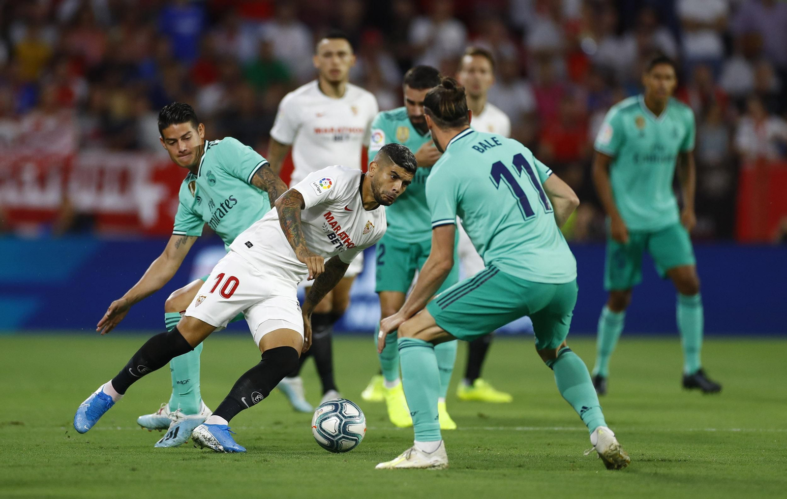 Las imágenes del Sevilla-Real Madrid