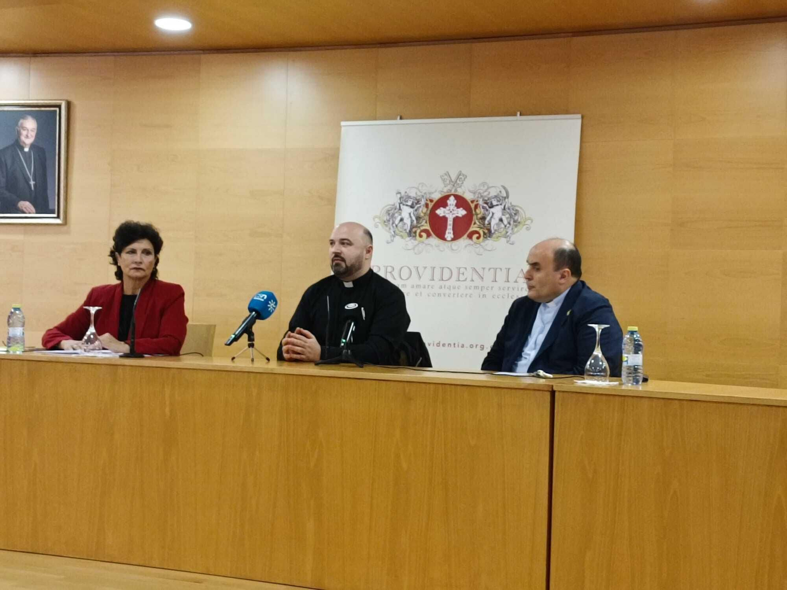 Rueda de prensa de presentación de la campaña solidaria. Rueda de prensa de presentación de la campaña solidaria.