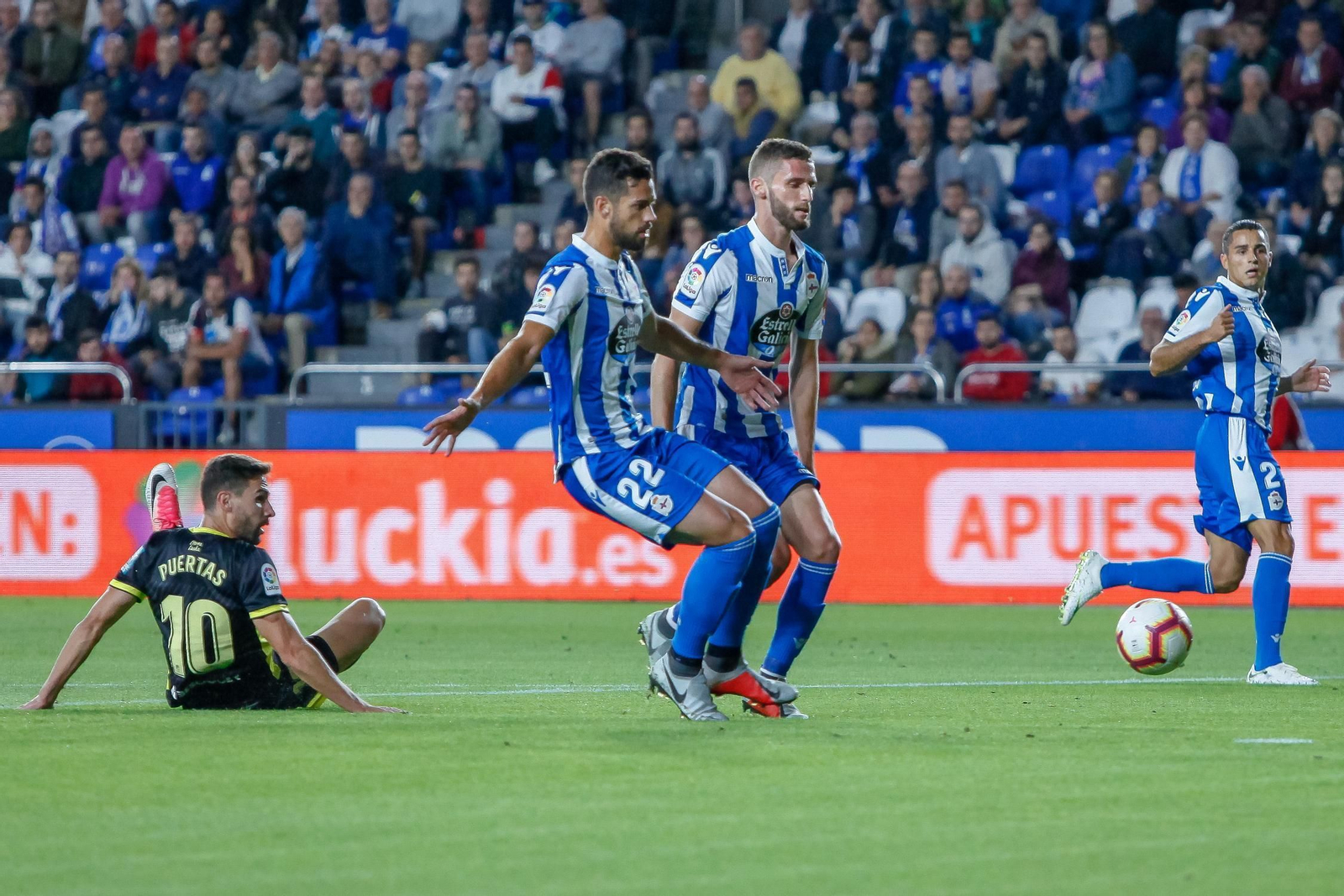 El Deportivo de La Coruña-Granada CF, en imágenes