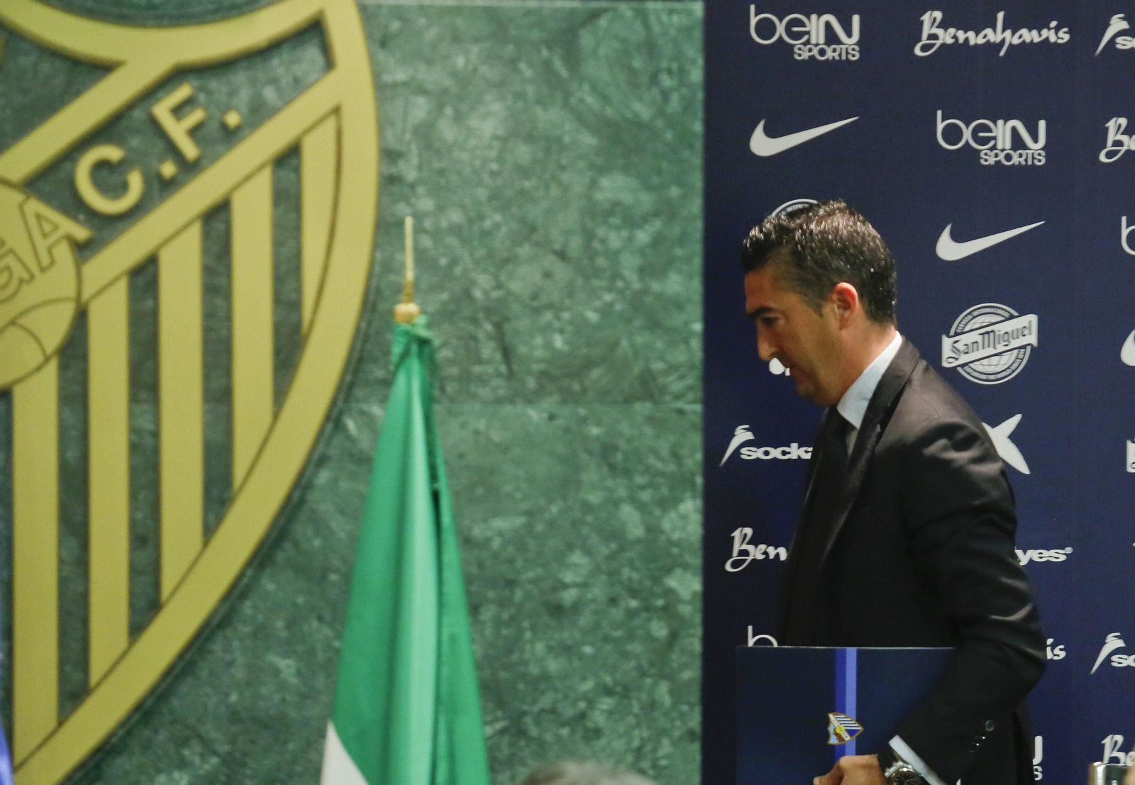 González Segura, en La Rosaleda.