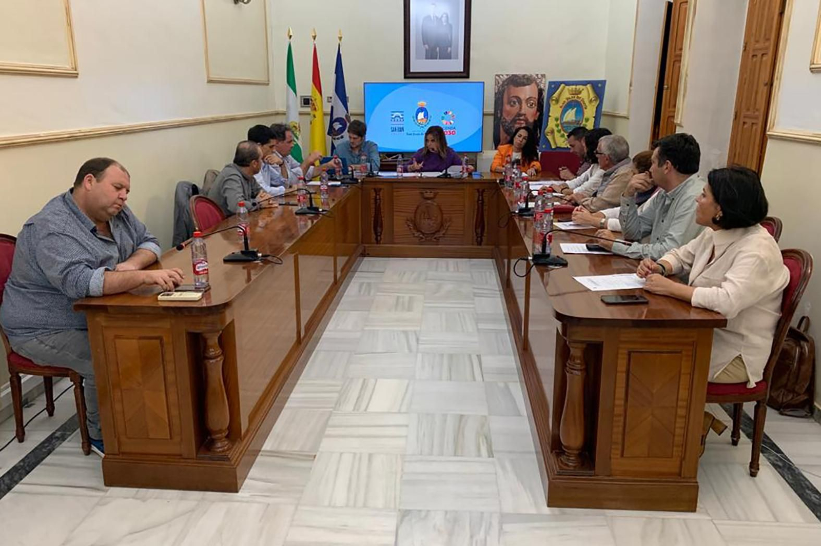 Pleno extraordinario de San Juan del Puerto.