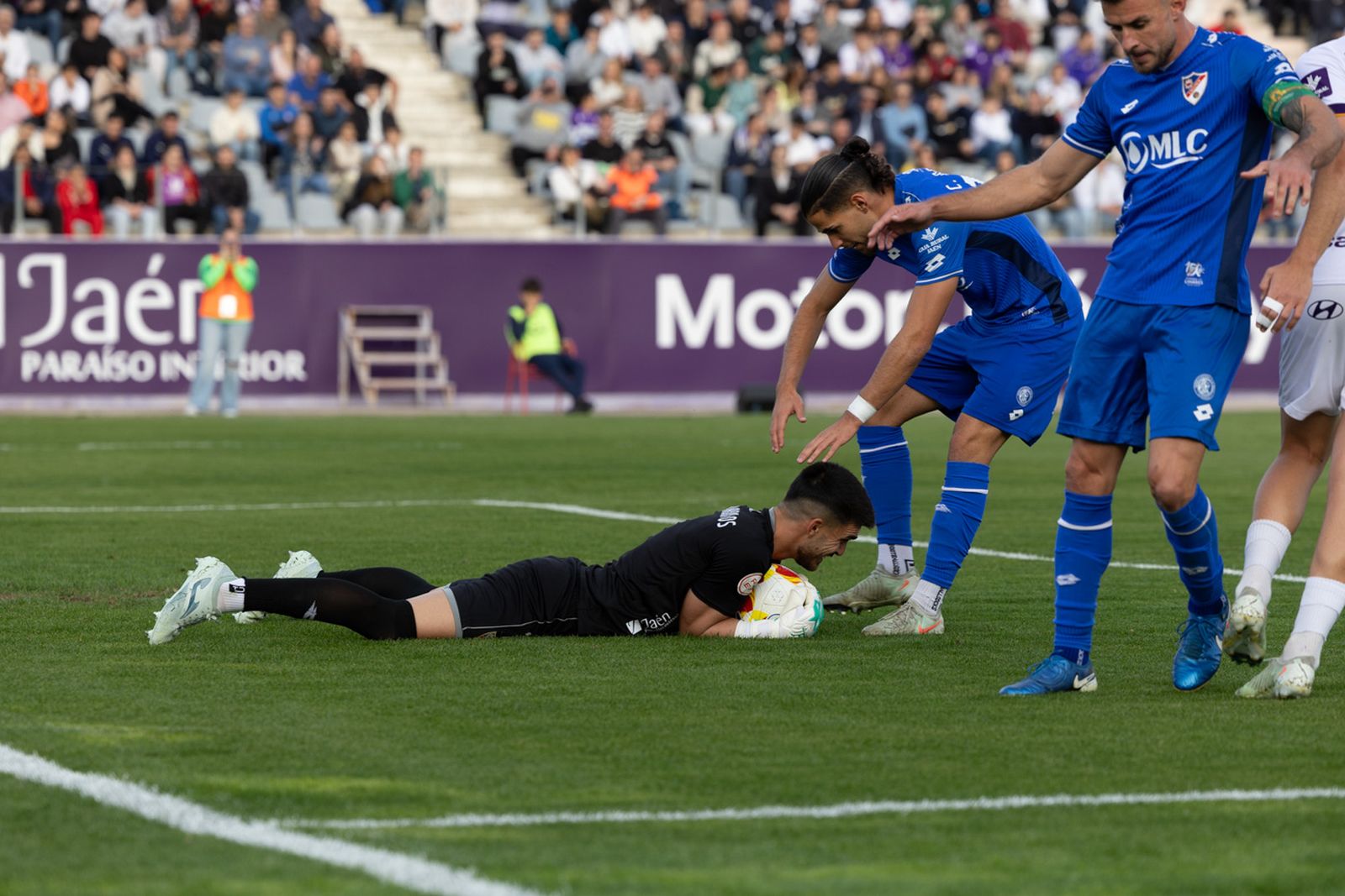 Real Jaén 0-1 Linares Deportivo: las mejores imágenes del clásico provincial