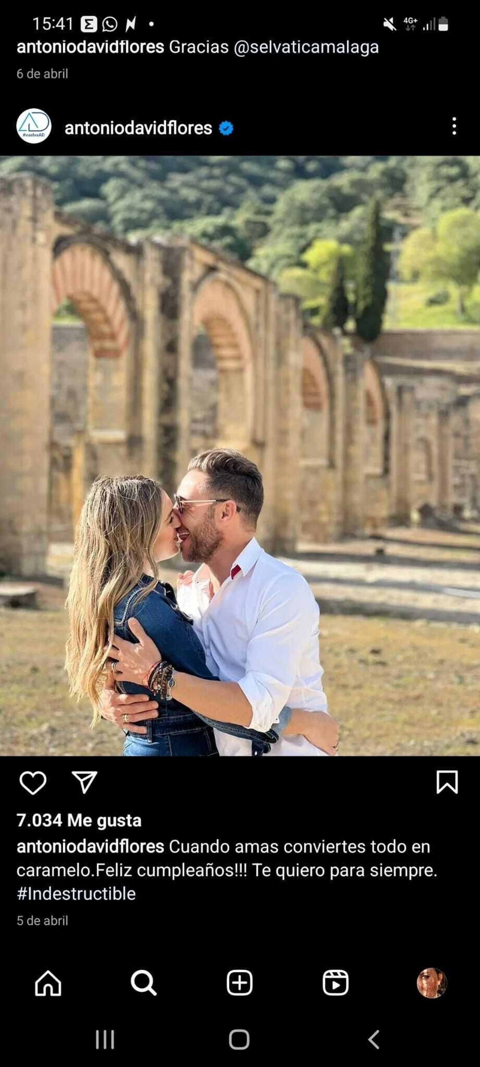 Antonio David Flores y Marta Riesco