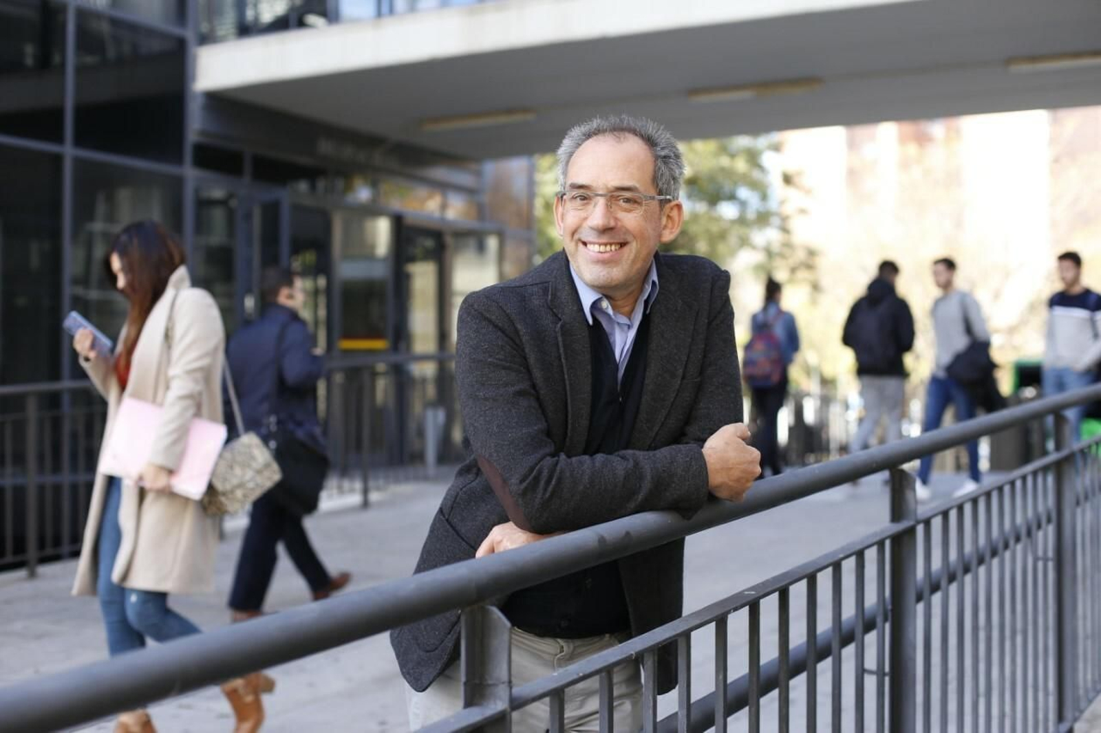 Joaquín Urías, en la Facultad de Derecho.