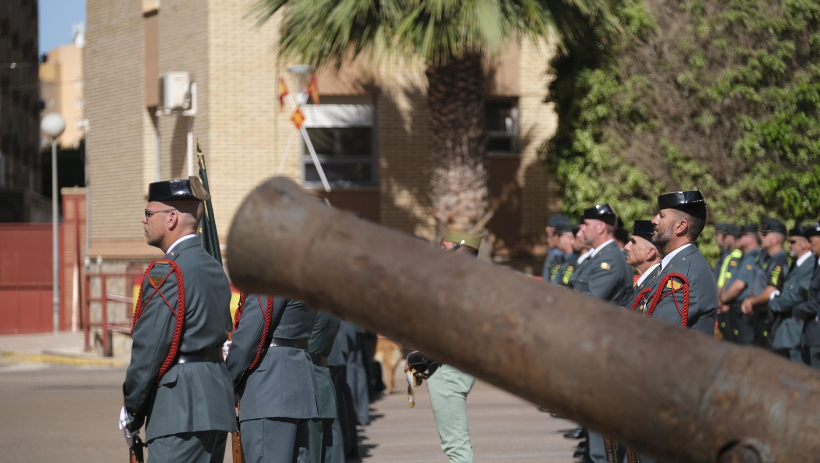 Imágenes de la celebración del 179 aniversario de la Guardia Civil, en la Comandancia de Almería