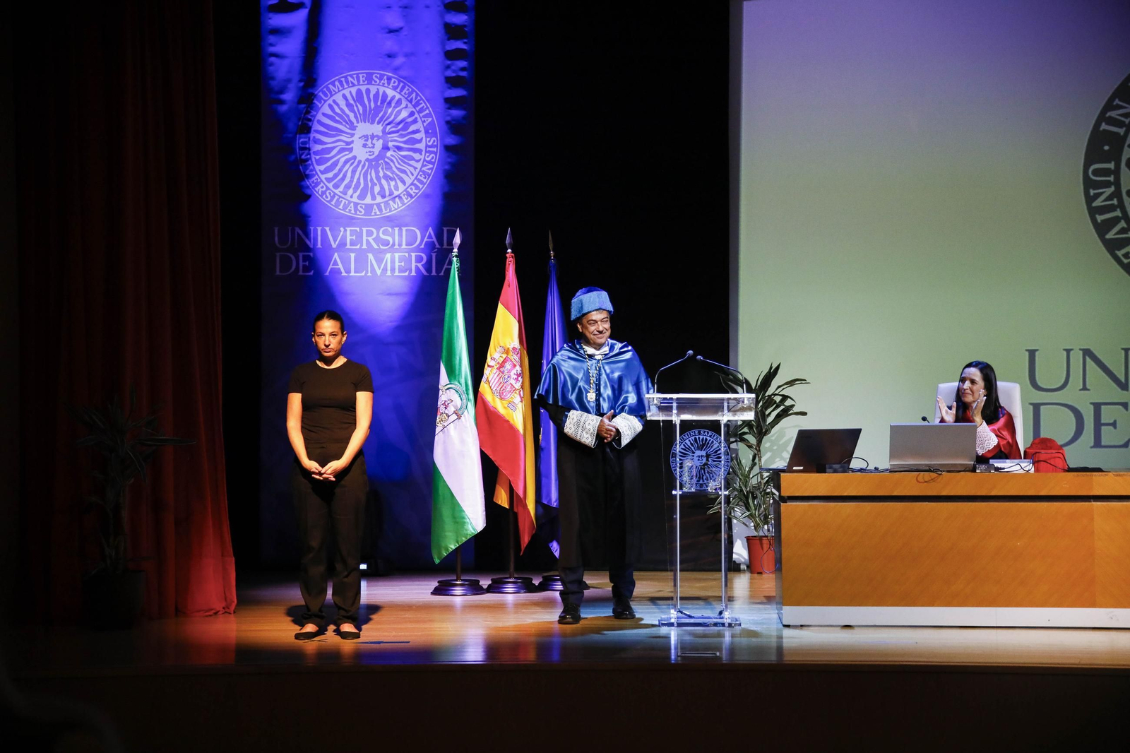 Las mejores imágenes de inauguración en el curso académico 2024-2025 de la Universidad de Almería