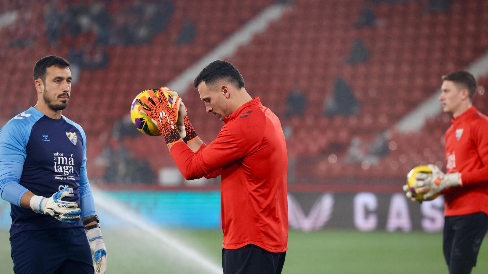 Las fotos del UD Almería - Málaga CF