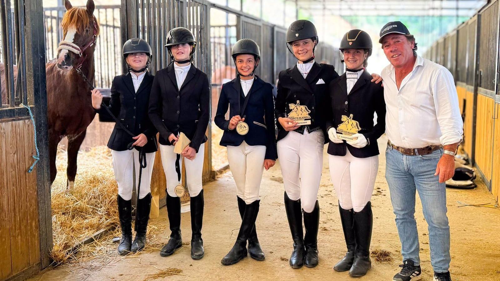 La expedición del Dressage Sotogrande, en Marbella