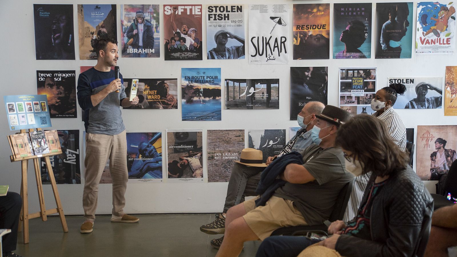 Acto de presentación de 'Libros del Baobab'