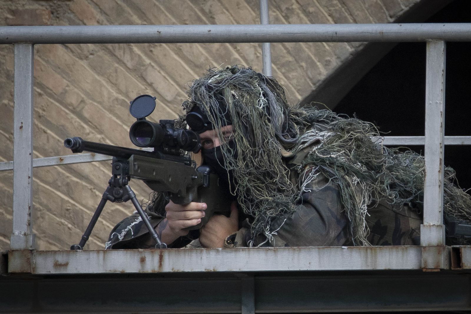 La exhibición del Ejército en la Plaza de Toros de Granada, en imágenes