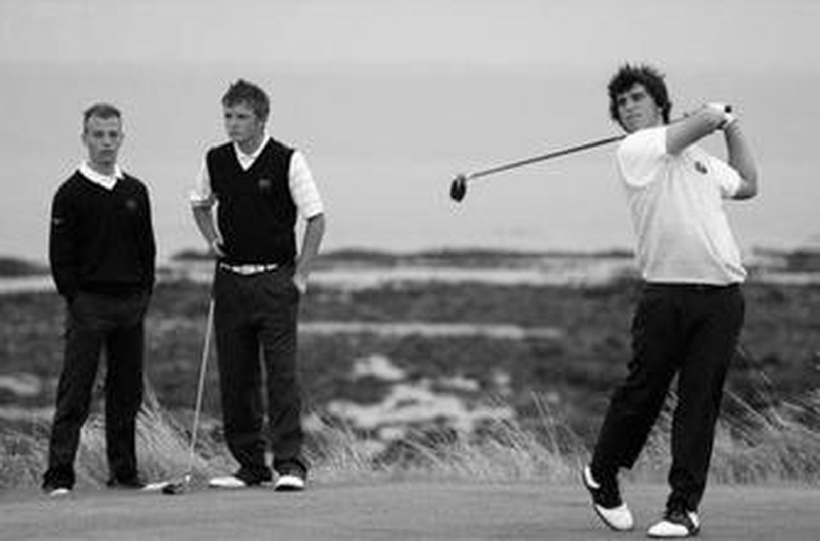 Emilio Cuartero, en una imagen del pasado Open Británico que ganó.