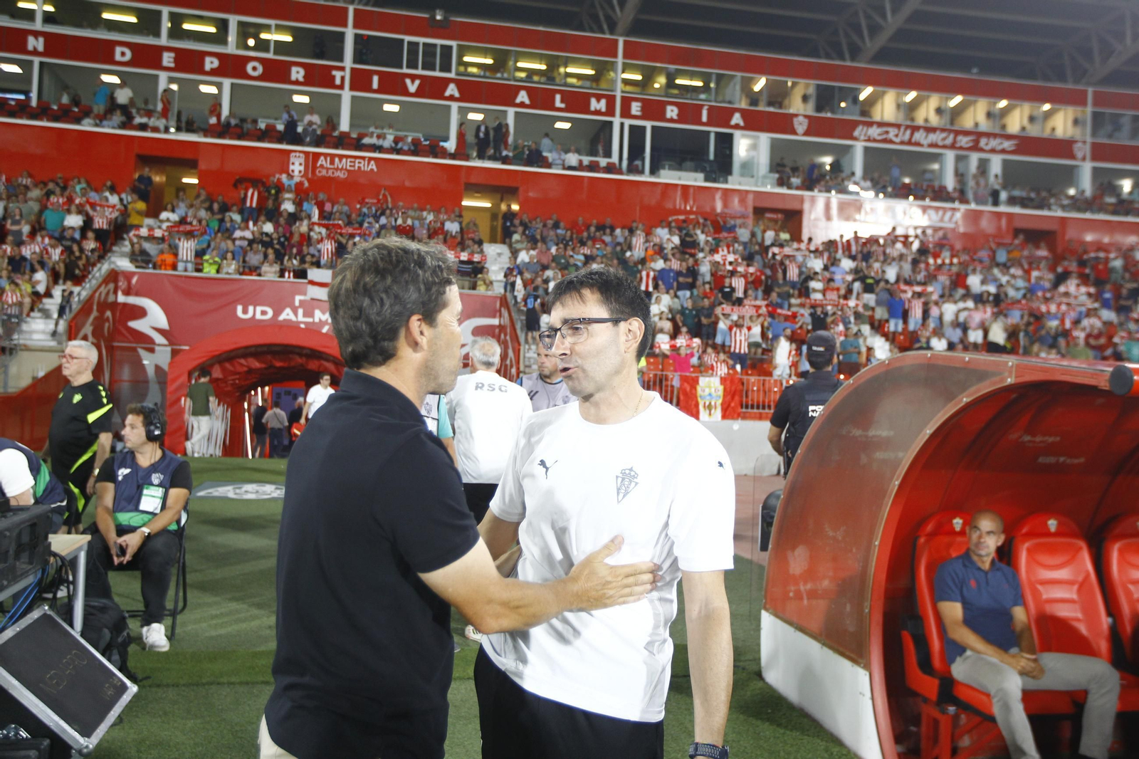 Las fotos del partido U.D. Almería-Sporting de Gijón