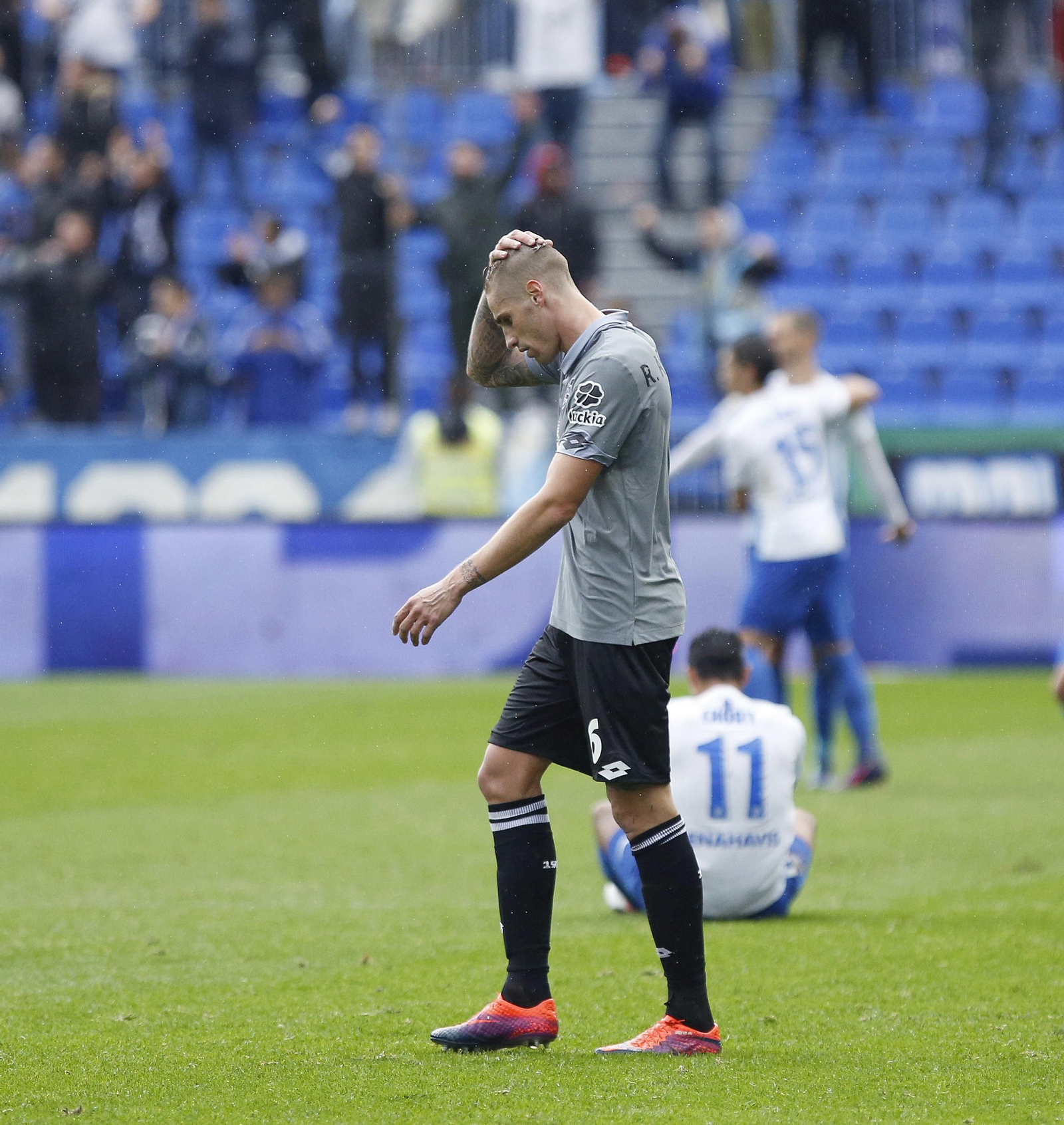 Las imágenes del Málaga C. F. - Deportivo de la Coruña