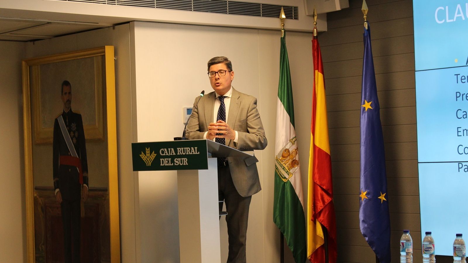 Álvaro Jesús Pimentel, tercer teniente de Alcalde. Presidente del Pleno. Área de Cartuja, Parques Innovadores, Empleo, Economía, Comercio y Consumo y Distrito Bellavisa-La Palmera.