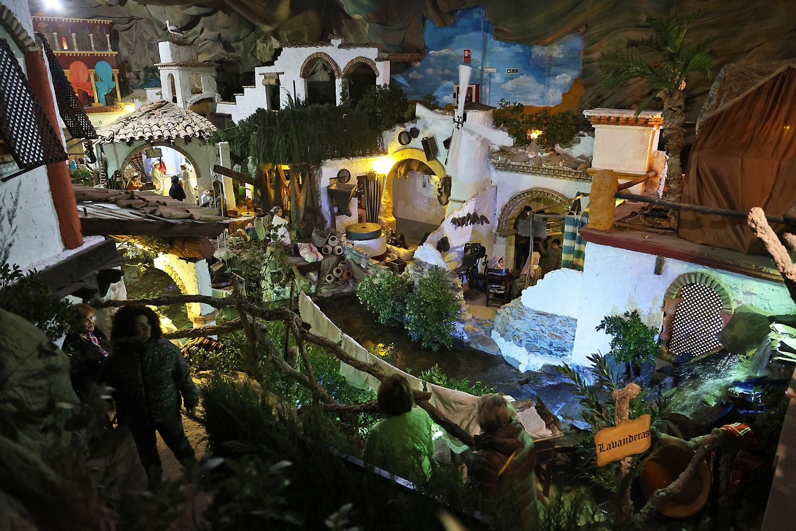 Las imágenes del Belén Viviente de Beas